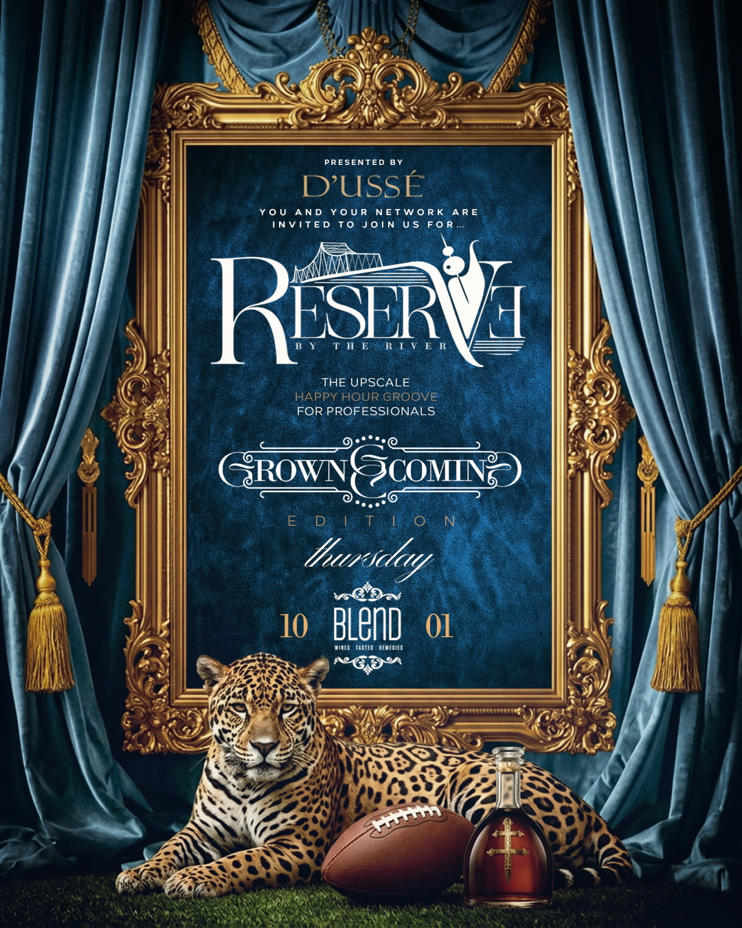 Reserve by the River, GrownComing Edition event flyer